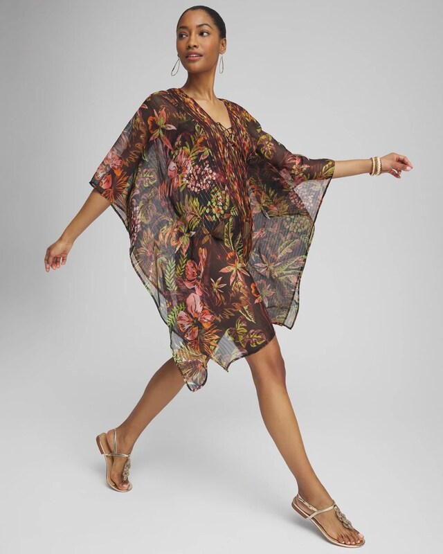 Miraclesuit Botanico Caftan Cover up - image 2